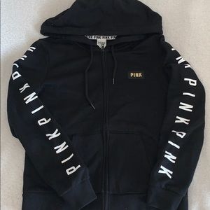 black VS PINK sweater